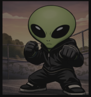 Martian X character portrait